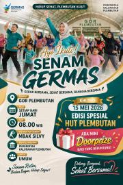 SENAM GERMAS SPESIAL HUT KE-110 PLEMBUTAN SIAP DIGELAR, HADIRKAN DOORPRIZE UNTUK PESERTA